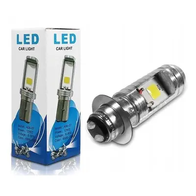 LED autožárovka LED Motožárovka P15D-25-1 PX15D H6M 2xCOB 2000LM bílá