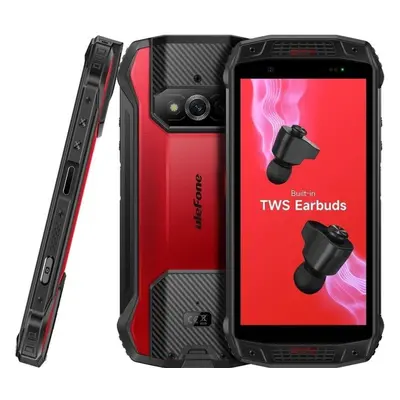 Mobilní telefon UleFone Armor 15 TWS Earphones 6GB/128GB červená