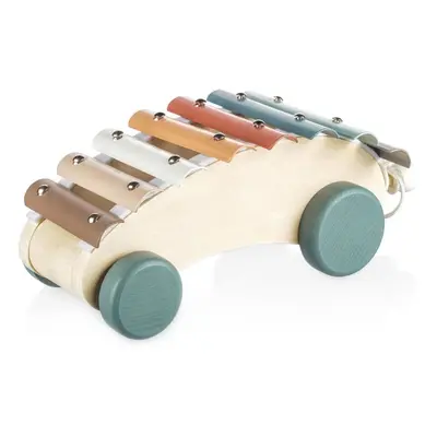 Tahací hračka ZOPA Dřevěný tahací xylofon xylophone