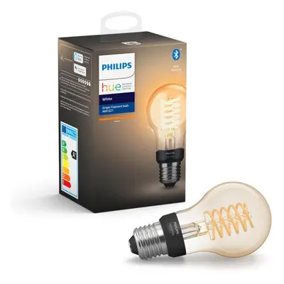 LED žárovka Philips Hue White Filament 7W E27 A60