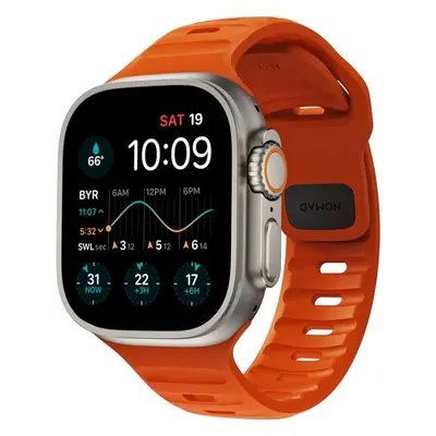 Řemínek Nomad Sport Strap M/L Orange Apple Watch 42/44/45/Ultra 49mm