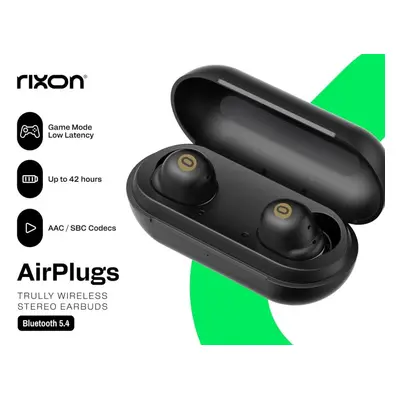 Bezdrátová sluchátka mini silikonová Rixon AirPlugs