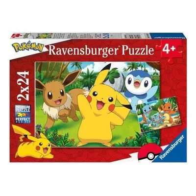 Puzzle Ravensburger 056682 Pokémon 2x24 dílků