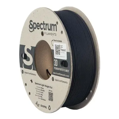 Filament Filament Spectrum Light Weight PLA 1.75mm Traffic Black 0.25kg