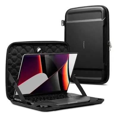 Pouzdro na notebook Spigen Rugged Armor Pro MacBook Pro 14" 2021 Black