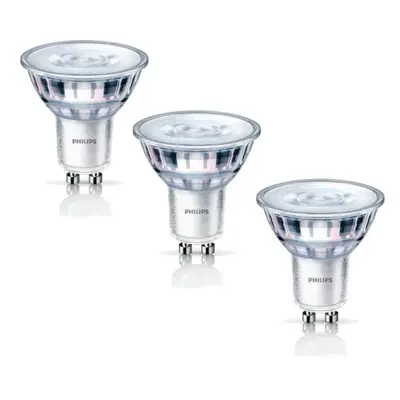 LED žárovka Philips LED Classic spot 4.6-50W, GU10, 2700K, set 3ks