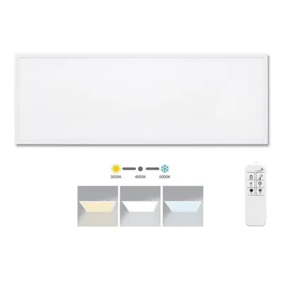 LED panel LED Stmívatelný podhledový panel ZEUS LED/40W/230V 3000-6000K + dálkové ovládání