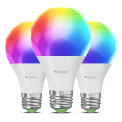 LED žárovka Nanoleaf Essentials Smart A60 Bulb E27, Matter 3PK