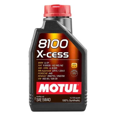 Motorový olej MOTUL 8100 X-CESS 5W40 1L