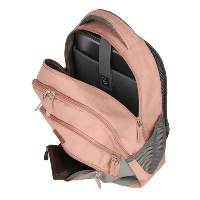 Městský batoh Travelite Basics Backpack Melange Rose/grey