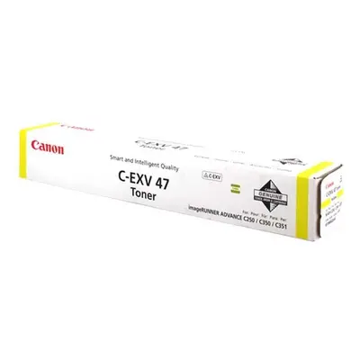 Canon originální toner CEXV47, yellow, 21500str., 8519B002, Canon IRA C250,255,350,351,355,IR-C2