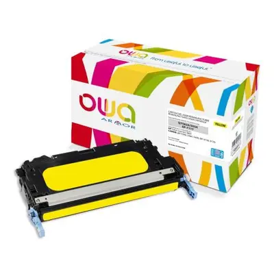 OWA Armor toner kompatibilní s HP Q7582A JUMBO, 8000st, žlutá/yellow