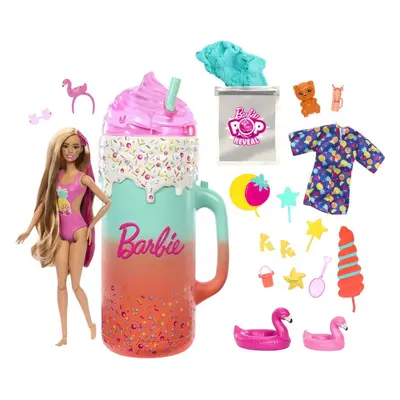 Panenka Barbie Pop Reveal Barbie deluxe šťavnaté ovoce - Tropické smoothie