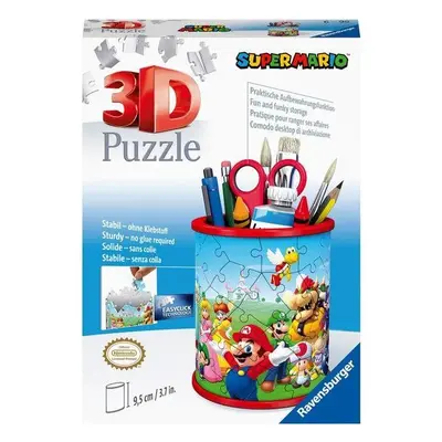 Puzzle Ravensburger 3D puzzle 112555 Stojan na tužky Super Mario 54 dílků