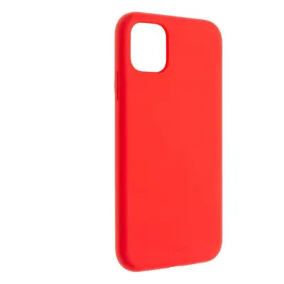 Kryt na mobil FIXED Flow Liquid Silicon case pro Apple iPhone 13, červený