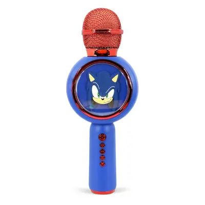 Dětský mikrofon OTL Sonic the Hedgehog PopSing LED Karaoke Mic