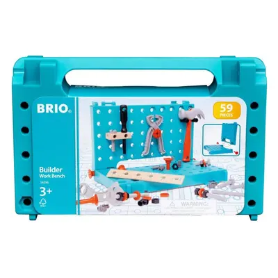 Stavebnice BRIO 34596 Stavebnice BRIO BUILDER Pracovní stůl s nářadím