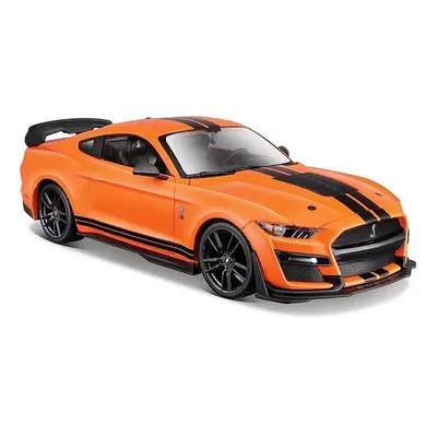 Kovový model Maisto 2020 Mustang Shelby GT500, oranžová