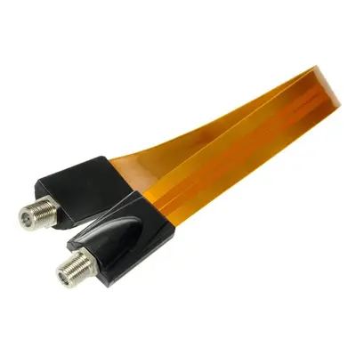 Koaxiální kabel Okenní průchodka 0.3m, konektory F