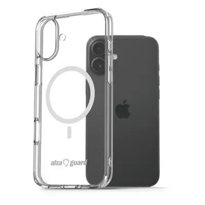 Kryt na mobil AlzaGuard Crystal Clear TPU Case Compatible with Magsafe pro iPhone 16 Plus