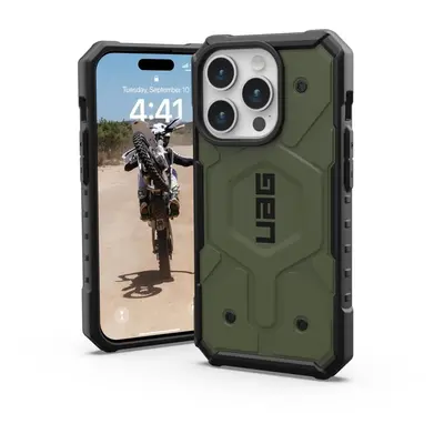 Kryt na mobil UAG Pathfinder MagSafe Olive Drab iPhone 15 Pro