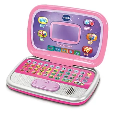 Dětský notebook Vtech Prvý notebook - ružový SK