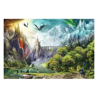 RAVENSBURGER Puzzle Vláda draků 3000 dílků