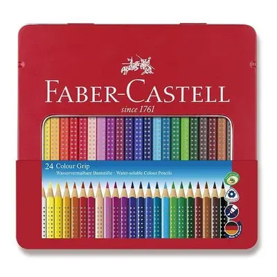 Pastelky FABER-CASTELL Grip 2001, 24 barev