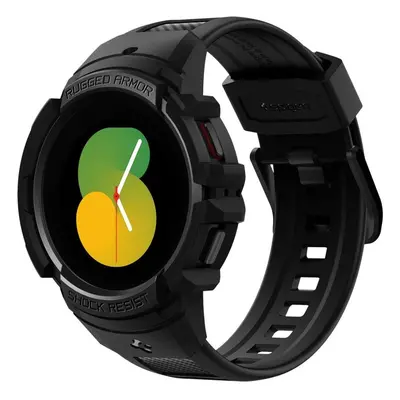 Ochranný kryt na hodinky Spigen Rugged Armor Pro Black Samsung Galaxy Watch5/Watch4 44mm