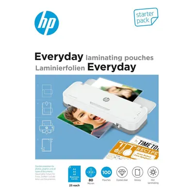 Laminovací fólie HP Everyday Starter Set 80 Micron, 100 ks