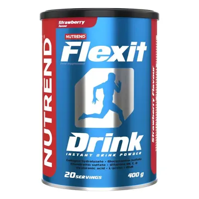 Kloubní výživa Nutrend Flexit Drink, 400 g, jahoda