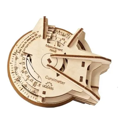 UGEARS 3D puzzle STEM LAB Curvimeter 109 dílků