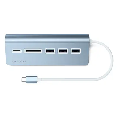 Replikátor portů Satechi Aluminium Type-C USB Hub - Blue