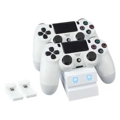 Stojan na herní ovladač VENOM VS2737 White PS4 Twin Docking Station