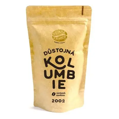 Káva Zlaté Zrnko Kolumbie, 200 g