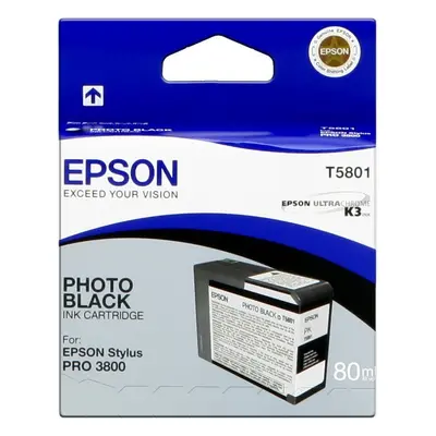 Cartridge Epson T580 foto černá