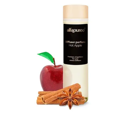 Náplň do difuzéru AlfaPureo olej Hot Apple, 200 ml