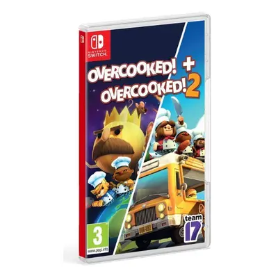 Hra na konzoli Overcooked! + Overcooked! 2 - Double Pack - Nintendo Switch