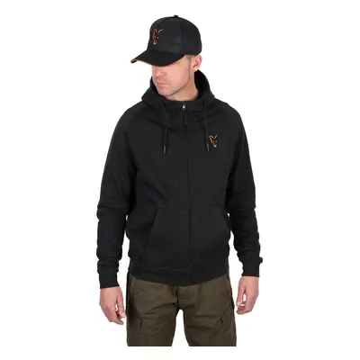 FOX Mikina Collection Black/Orange Lightweight Hoody S