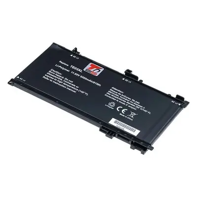 Baterie do notebooku T6 Power pro notebook Hewlett Packard TPN-Q173, Li-Poly, 11,55 V, 5300 mAh 