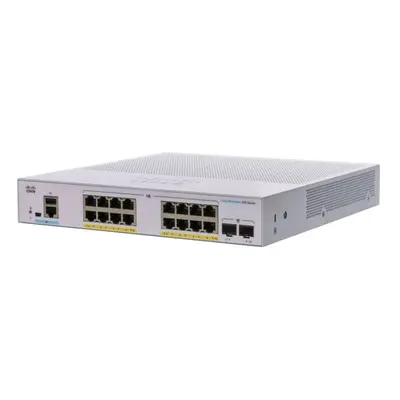 Switch CISCO CBS350 Managed 16-port GE, Full PoE, 2x1G SFP