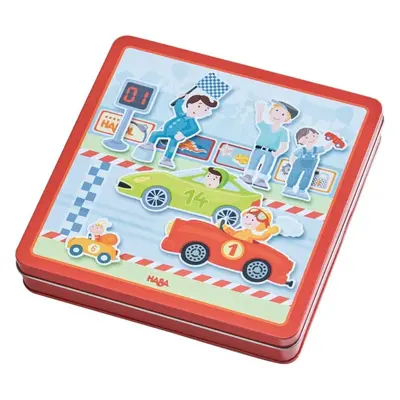 Puzzle Haba Magnetická hra Závodní auto