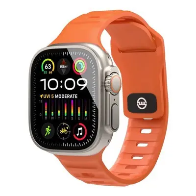 Řemínek Mobile Origin Strap Hot Orange Apple Watch 49mm/46mm/45mm/44mm/42mm