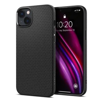 Kryt na mobil Spigen Liquid Air Matte Black iPhone 14