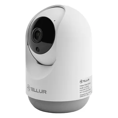 IP kamera Tellur WiFi Smart kamera, Pan &Tilt, 3MP, UltraHD, bílá