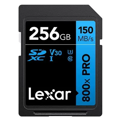 Paměťová karta Lexar SDXC Pro 800x 256GB