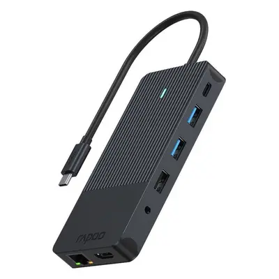 Dokovací stanice Rapoo UCM-2006 12-in-1 USB-C Multiport Adapter