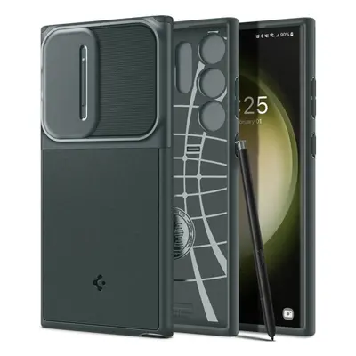 Kryt na mobil Spigen Optik Armor Abyss Green Samsung Galaxy S23 Ultra