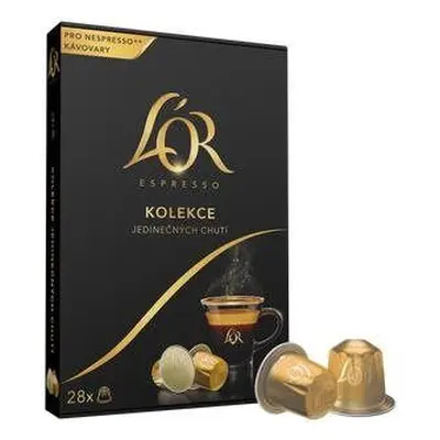 Kávové kapsle L'OR Espresso limitovaná kolekce chutí pro Nespresso®* kávovary