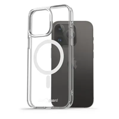 Kryt na mobil AlzaGuard Crystal Clear TPU Case Compatible with Magsafe pro iPhone 14 Pro Max